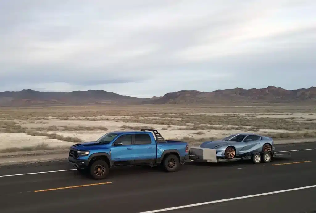 Michael-B-Jordan-and-his-wrecked-Ferrari-812-Superfast