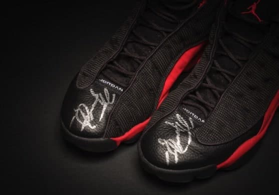 Michael Jordan's last dance sneakers up for auction