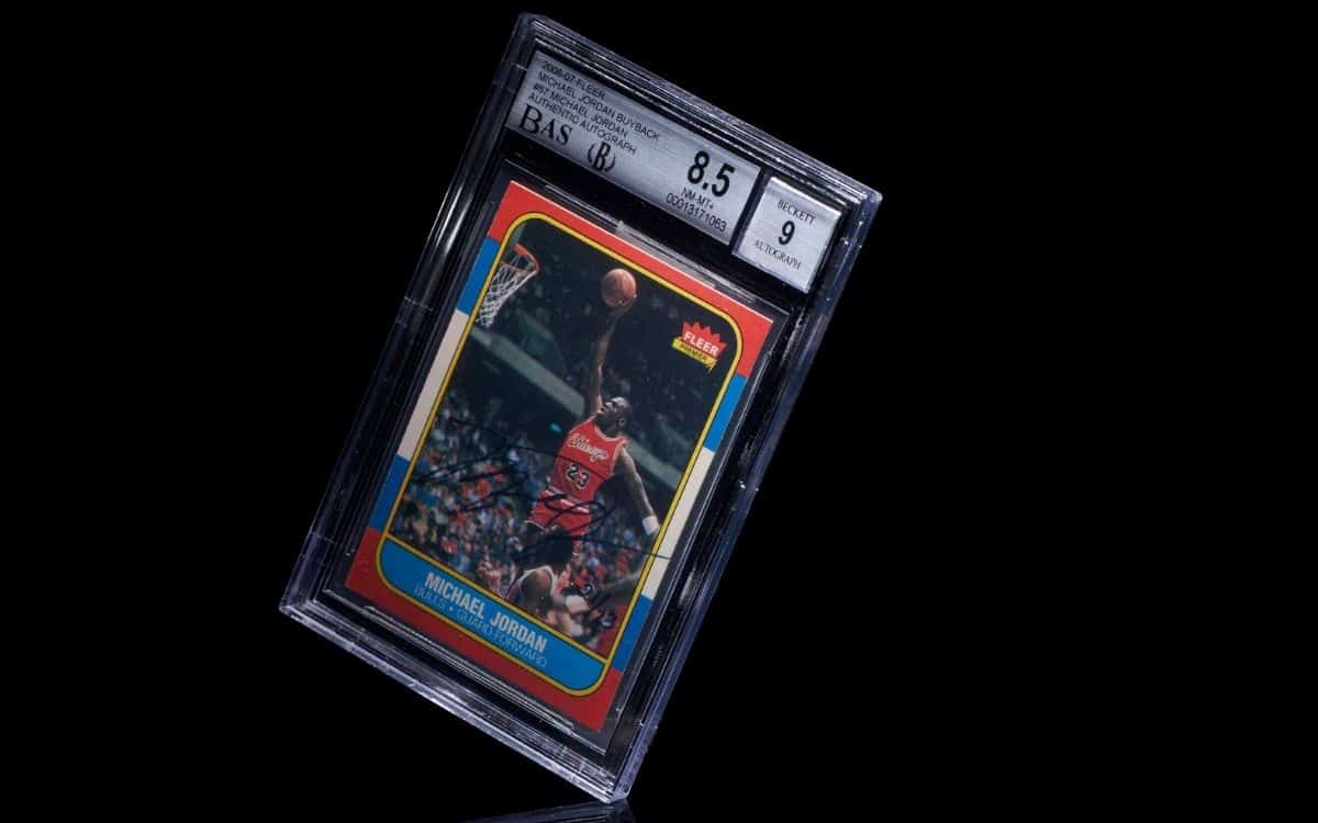 The Michael Jordan basketball card estimated to sell for $3 million
