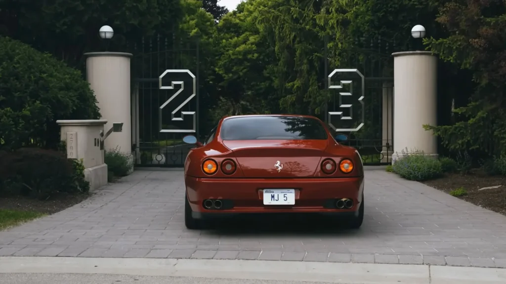 Michael Jordan used to own a Ferrari 512 TR and a 550 Maranello that later disappeared seemingly for no reason