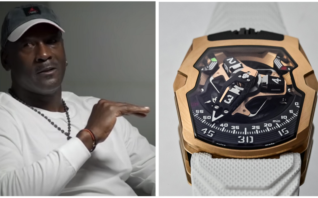 Michael Jordan spotted wearing ultra-rare Urwerk watch worth $155,000