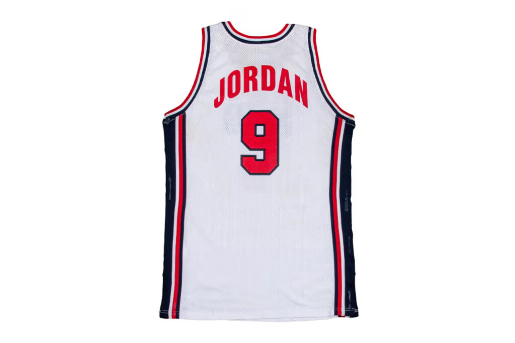 Michael Jordan's game-worn jersey