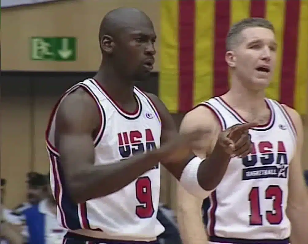 Michael Jordan's 1992 US Olympic 'Dream Team' game-worn jersey to