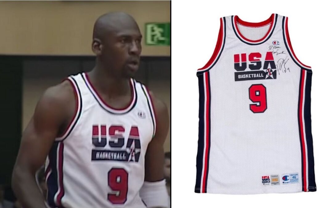 Michael Jordan’s game-worn jersey sells for MILLIONS at auction