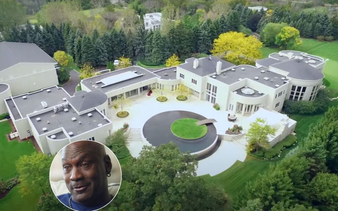 Michael Jordan’s mansion has been on the market for 10 years