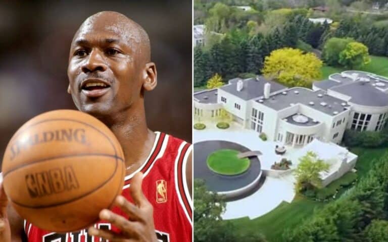 Michael Jordan's mansion hero