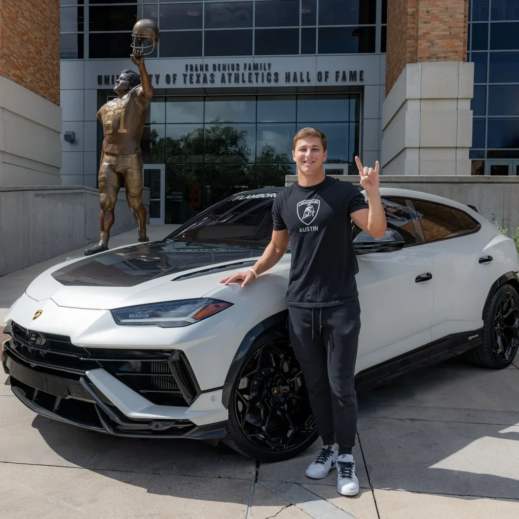 Texas Longhorns player Michael Taaffe forced to give back Lamborghini Revuelto when he wanted to keep it for at least another year