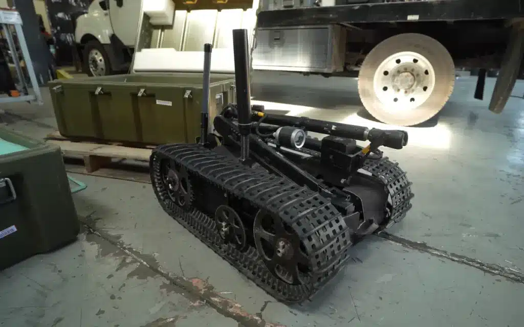 American man buys cheap US military equipment - Robot