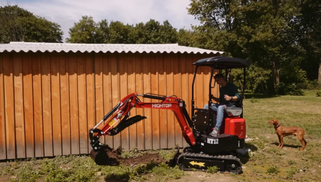 Couple buy a Chinese mini excavator and fear it might be 'the biggest mistake ever' after unboxing it