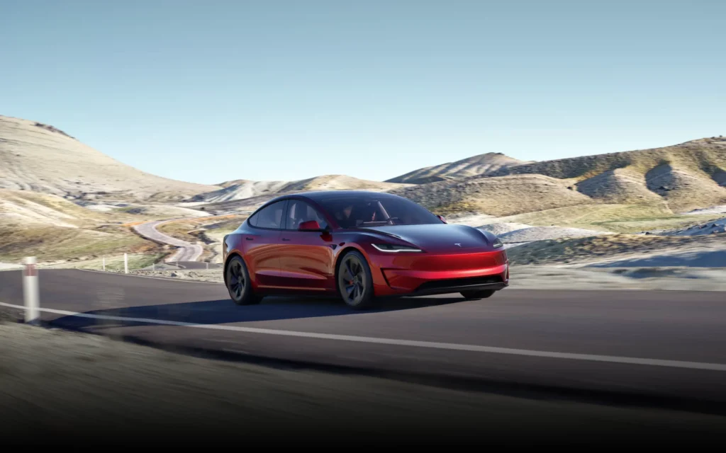 Minimum electricity bill of Tesla Model 3 Performance