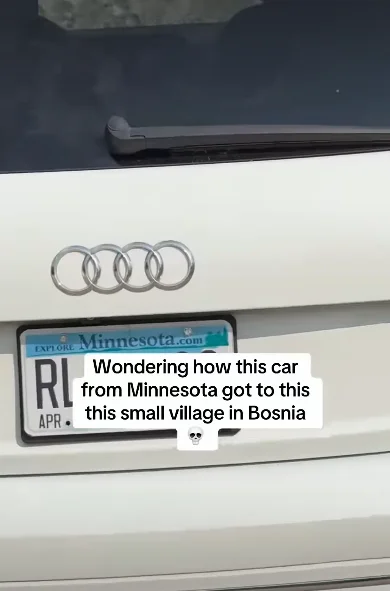 Woman baffled after Minnesota car turns up in tiny Bosnian village, sparking a wider point about Minnesotans