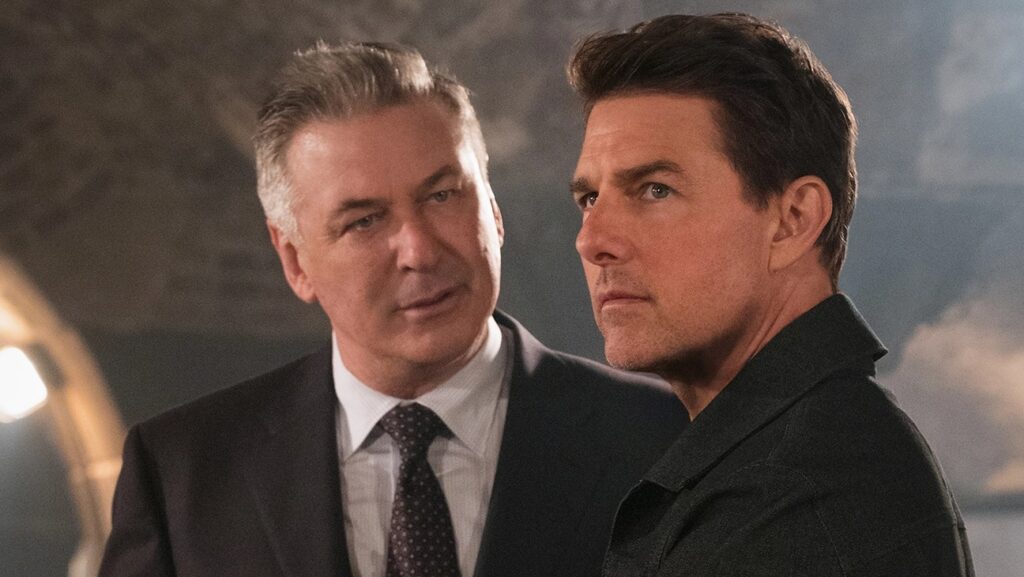 Alec Baldwin and Tom Cruise in Mission: Impossible Fallout