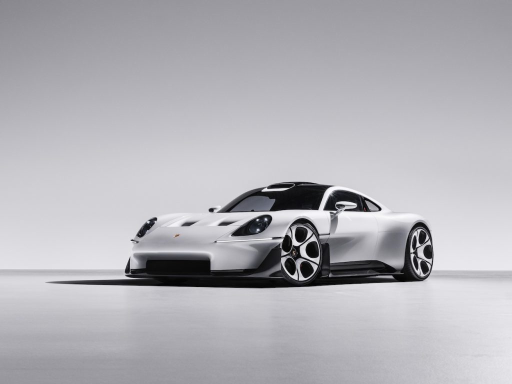 Porsche unveils its new flagship supercar concept the Mission S