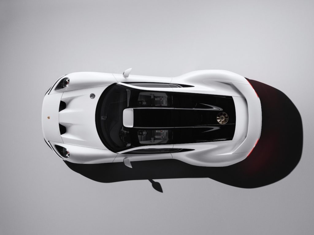 Porsche unveils its new flagship supercar concept the Mission S