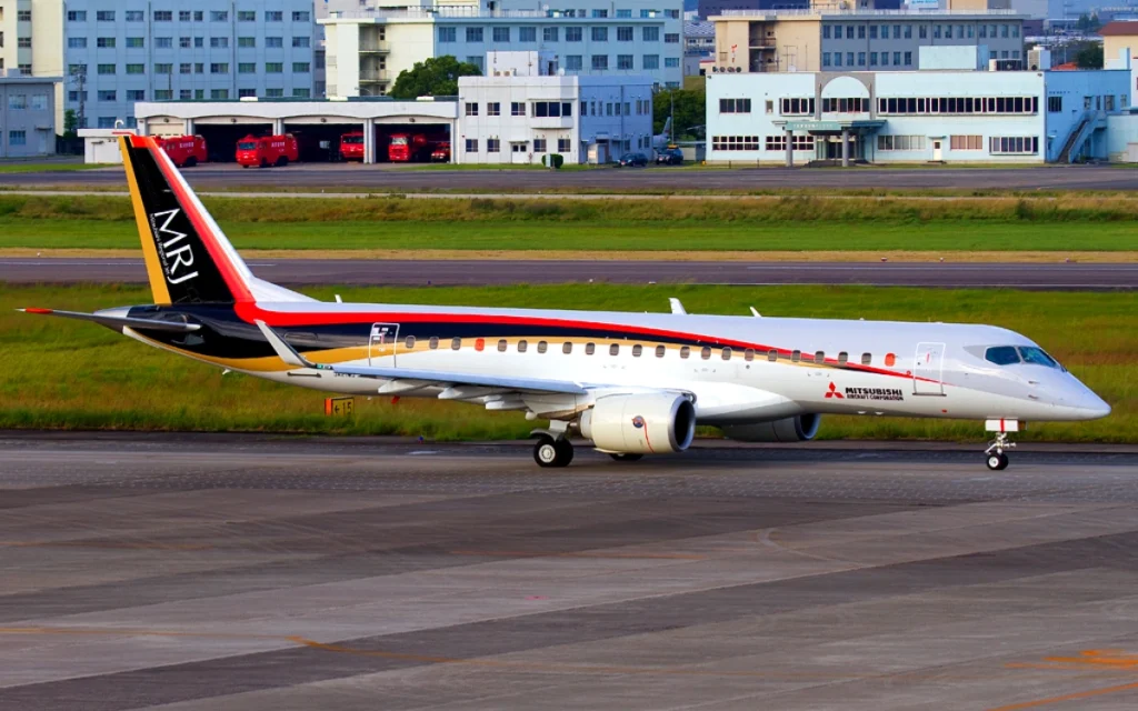 The Japanese jet known as the Mitsubishi Spacejet spent years in development before getting cancelled in 2023