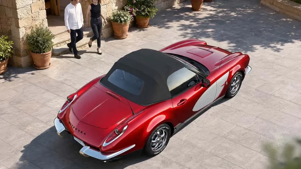 Mitsuoka unveils its mysterious new car and it's a Mazda Miata transformed with a very clear American inspiration