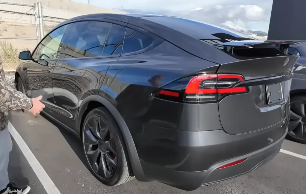 Utah car dealer's friend's wife wants to surprise husband with a new 2026 Tesla Model X Plaid so they add some wild customizations
