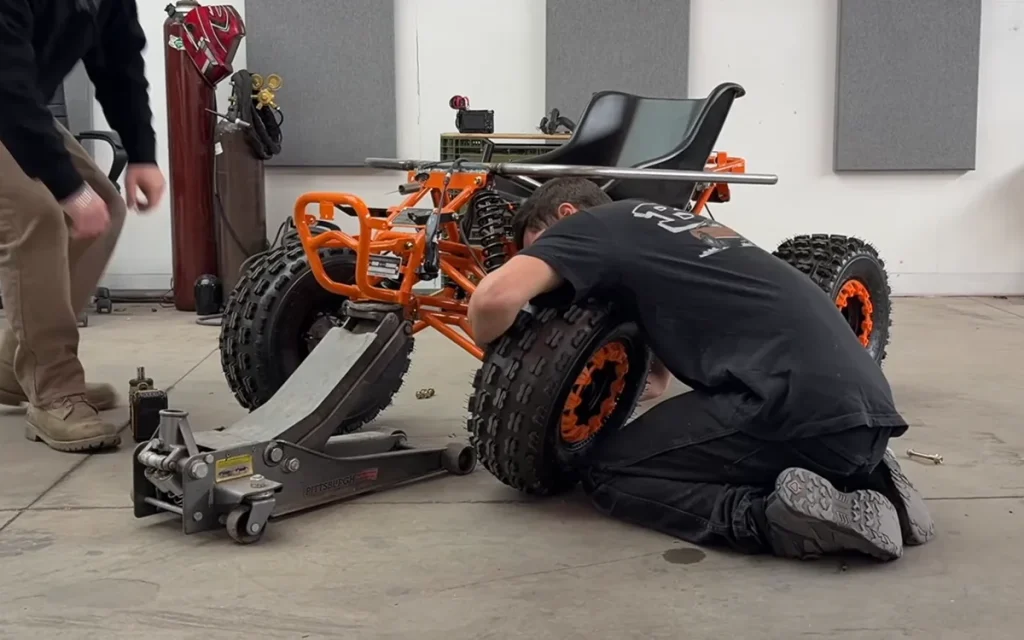 This YouTuber transformed his Go-Kart into a very confused yet brilliant Beetle monster truck using parts bought from Amazon