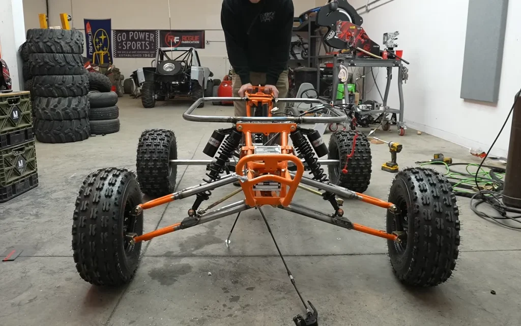This YouTuber transformed his Go-Kart into a very confused yet brilliant Beetle monster truck using parts bought from Amazon