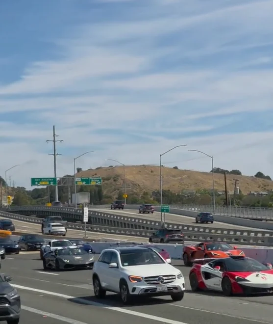 California highway transformed by $20M of hypercars descending upon Monterey Car Week and it's a jaw-dropping sight