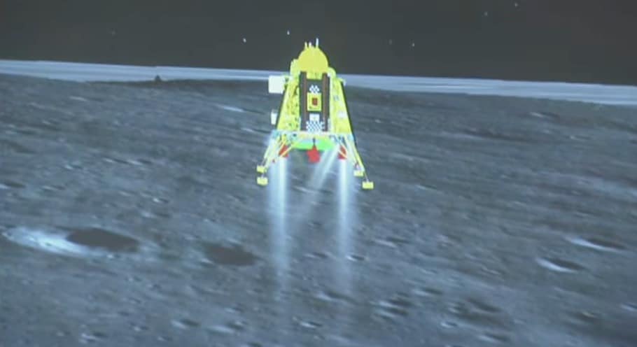 Moon's South Pole landing
