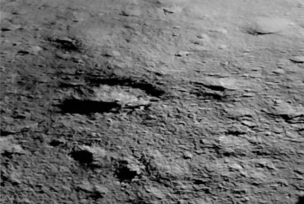 Moon's South Pole pictures