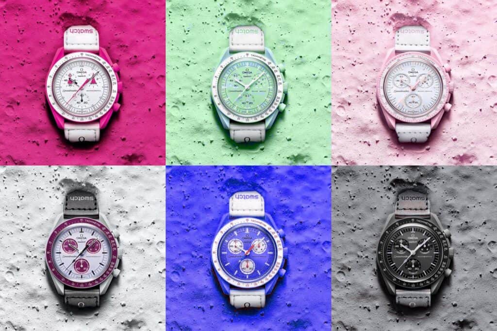 Moonswatch new colorways for 2023