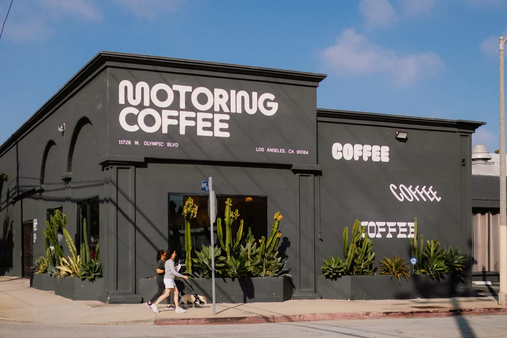 These California coffee shops bring you F1 cars with your morning cup of Joe