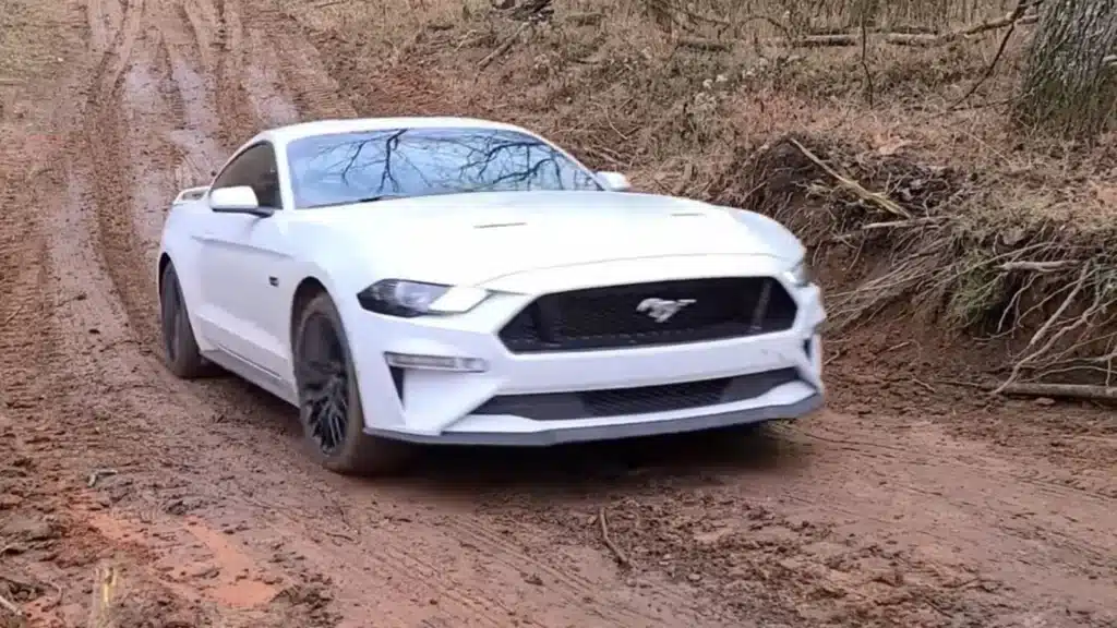 Mustang becomes MUDstang with huge tires and 1.2K hp