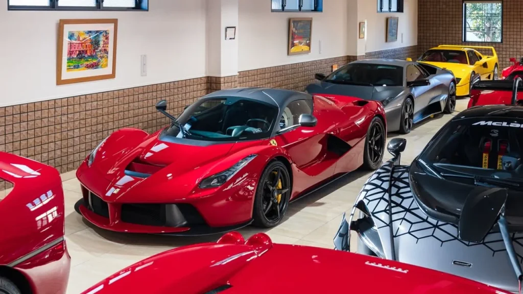 75-year-old Japanese man spends 30 years building the world's best supercar mancave then receives $17,000,000 offer for just one car