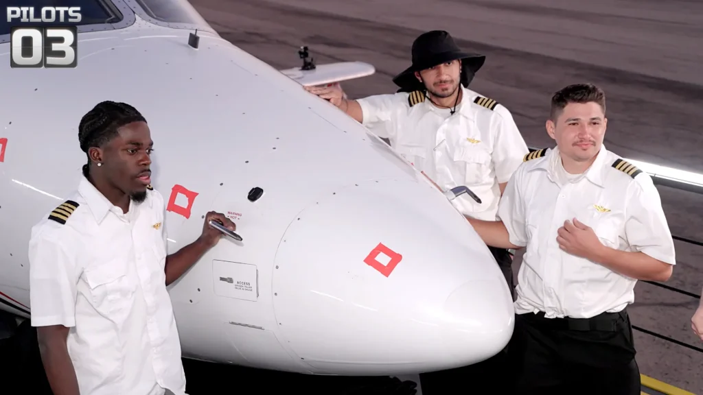 MrBeast brought together 100 pilots to compete for a $2,400,000 private jet and said something wild to the final three