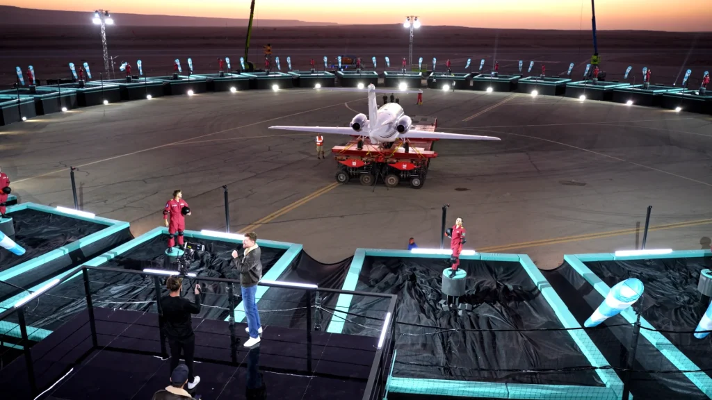 MrBeast brought together 100 pilots to compete for a $2,400,000 private jet and said something wild to the final three