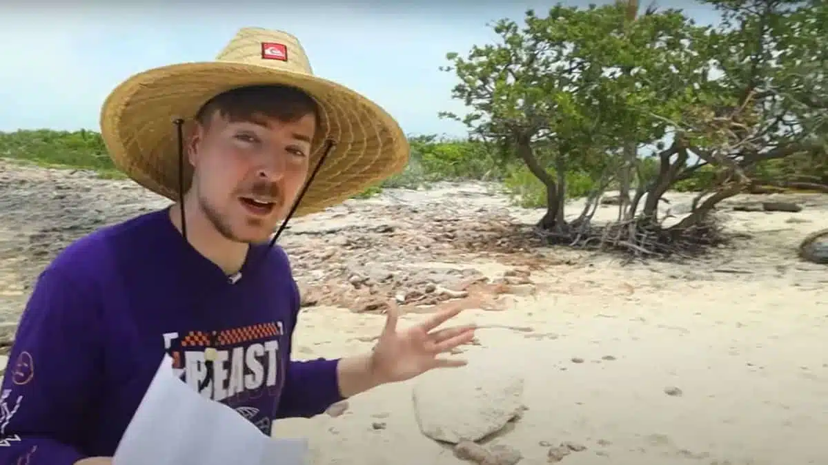 I was in @mrbeast new video. I just wanted to sell the island