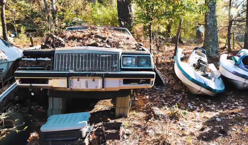 Muscle cars abandoned since 1980s