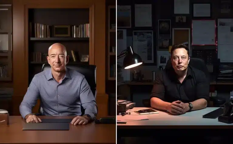 Bezos and Musk hero image