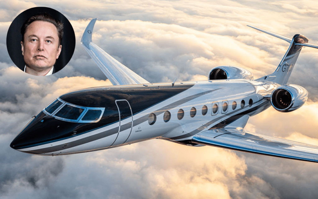 Inside the private jet fleet of Elon Musk