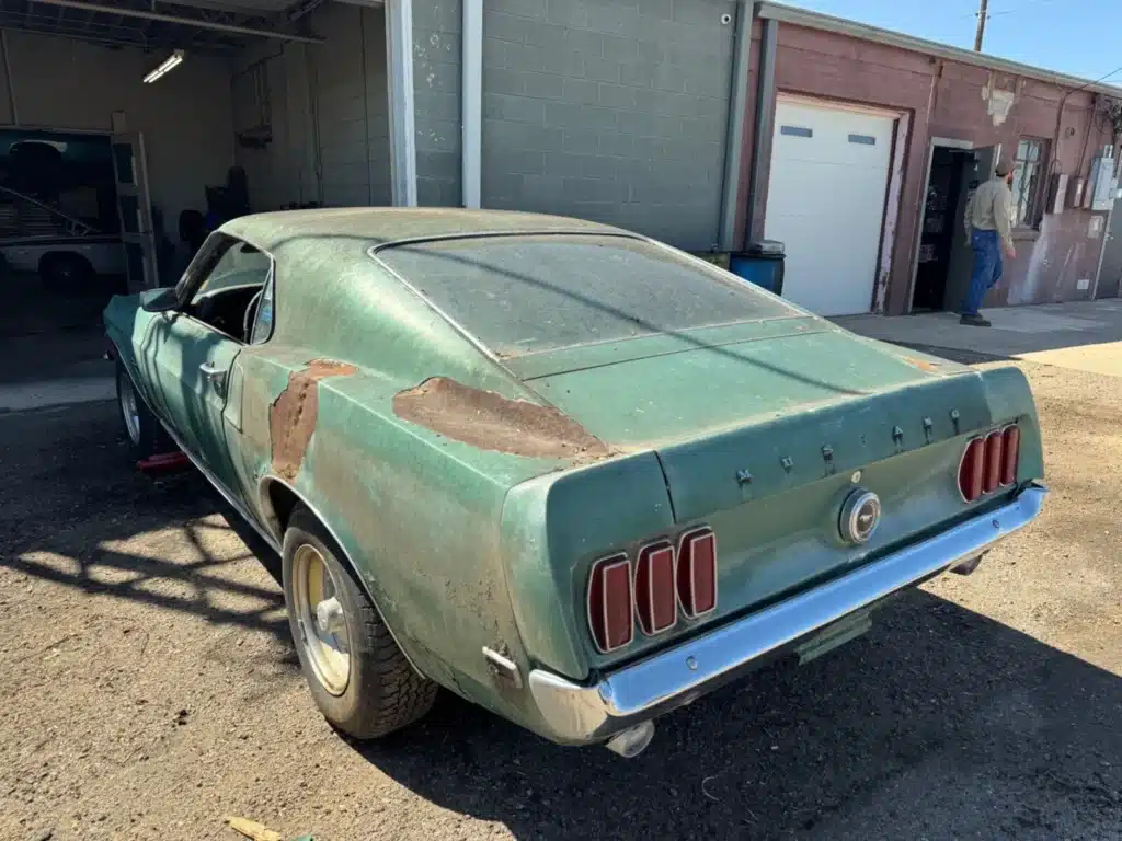 Denver restoration experts found a super rare Mustang Fastback just chilling in a customer's neighborhood