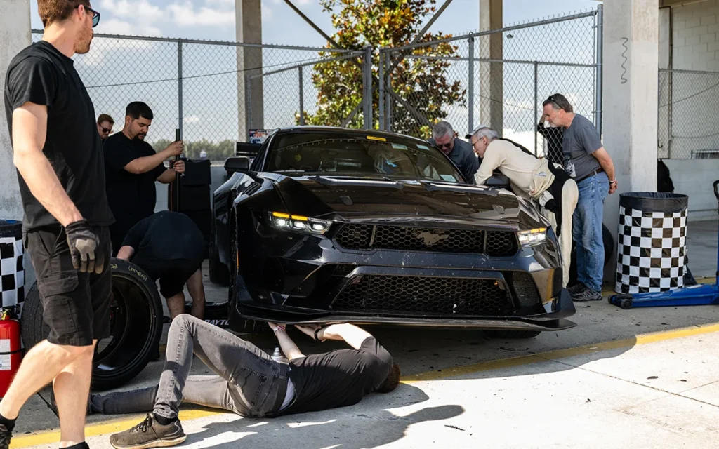 Here is what goes on inside the fascinating engineering process that allowed Ford to make its fastest car in the esteemed range: the Mustang GTD 