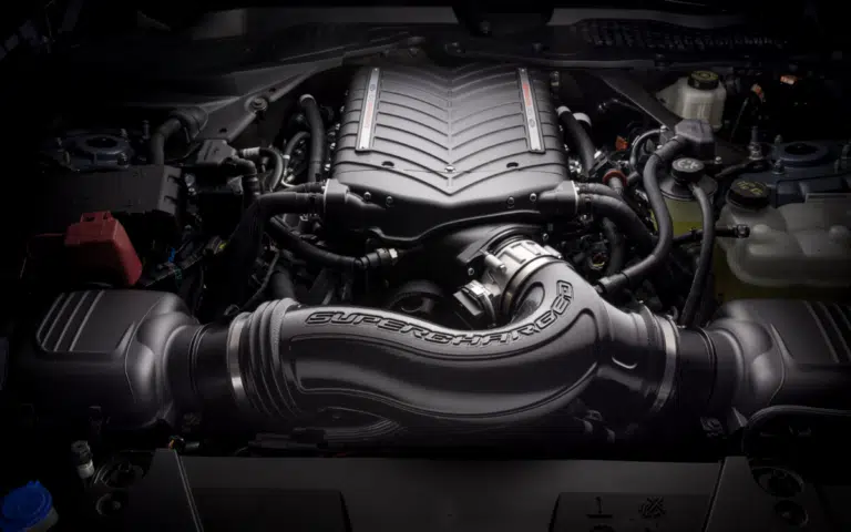 The Ford Mustang GTD engine is the most powerful engine ever installed by Ford itself.