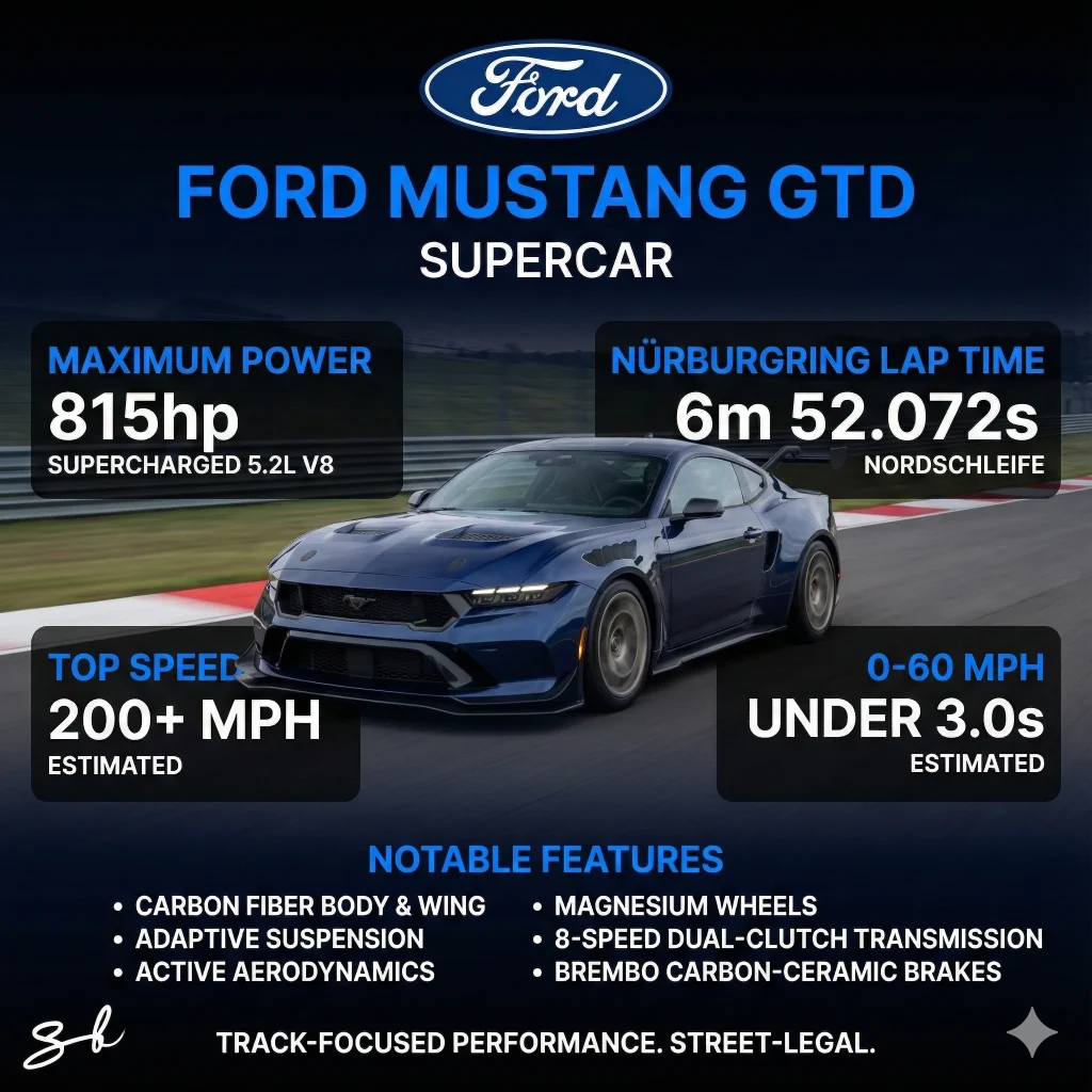 Ford says owners of the $325,000 Mustang GTD supercar should not take it out their garages for a month