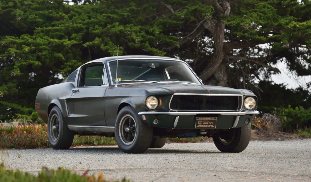 Mustang car that appeared in movie Bullitt