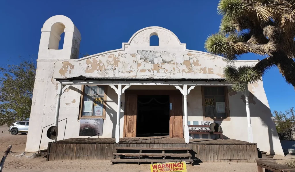There's a mysterious 50-mile long road that cuts across the Mojave Desert that no one can explain