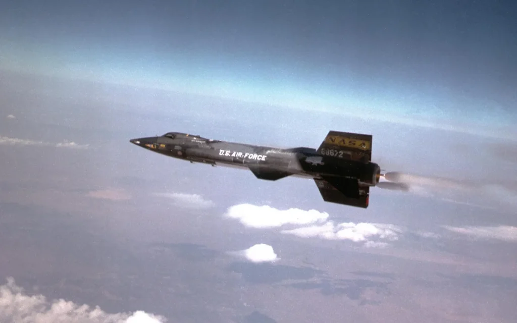 This tour of the incredible X-15 NASA plane after its record-breaking 4,520mph flight shows how much damage was suffered and how it influenced the Space Orbiter
