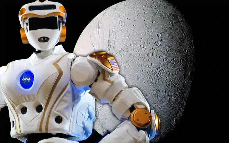 One-legged NASA robot could jump straight into alien geysers to find life
