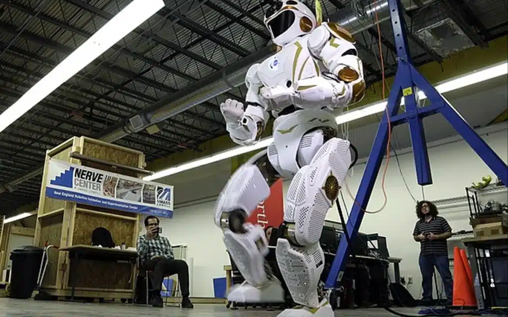 One-legged NASA robot could jump straight into alien geysers to find life