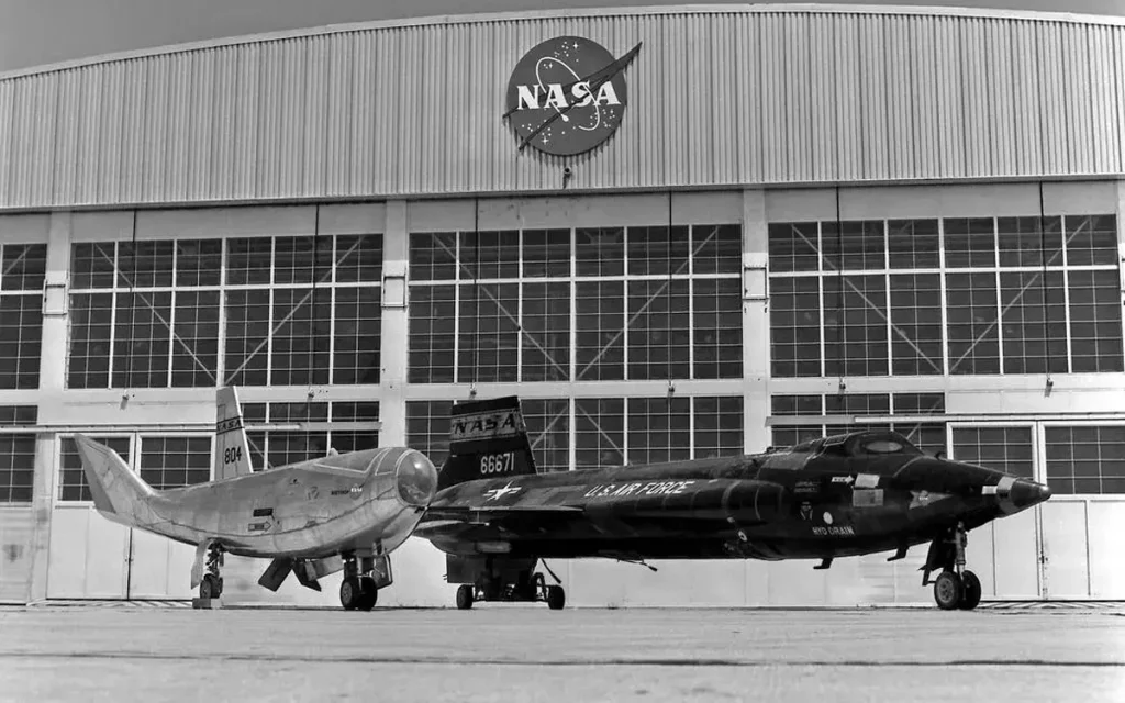 This tour of the incredible X-15 NASA plane after its record-breaking 4,520mph flight shows how much damage was suffered and how it influenced the Space Orbiter