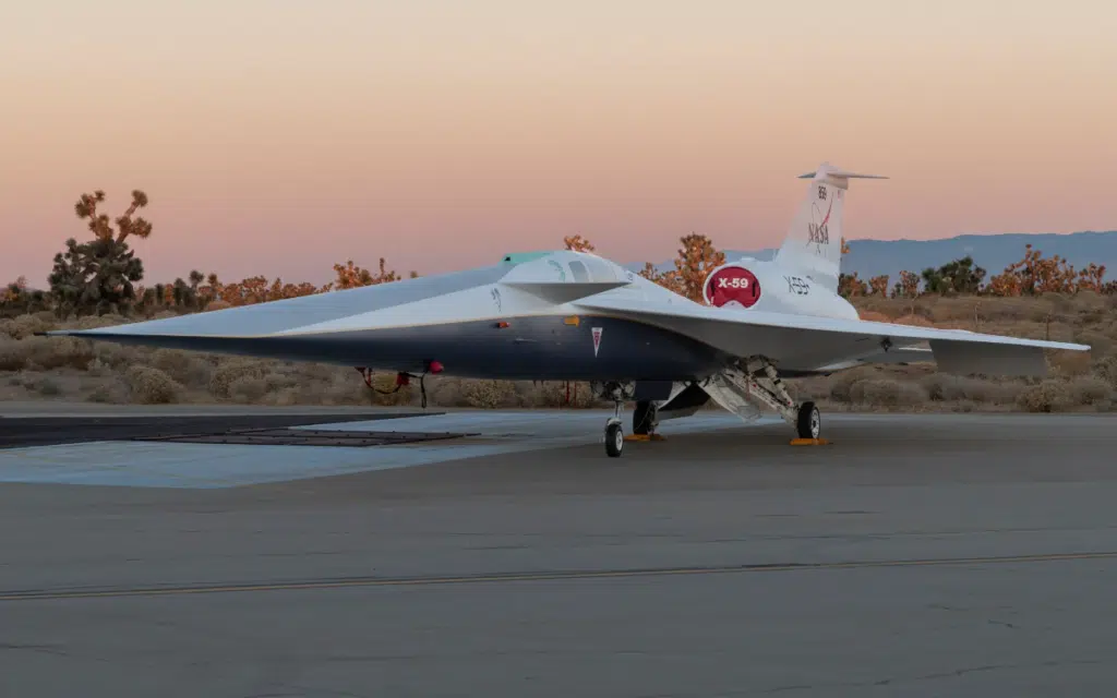 NASA X-59 supersonic aircraft that could break the sound barrier with no sonic boom