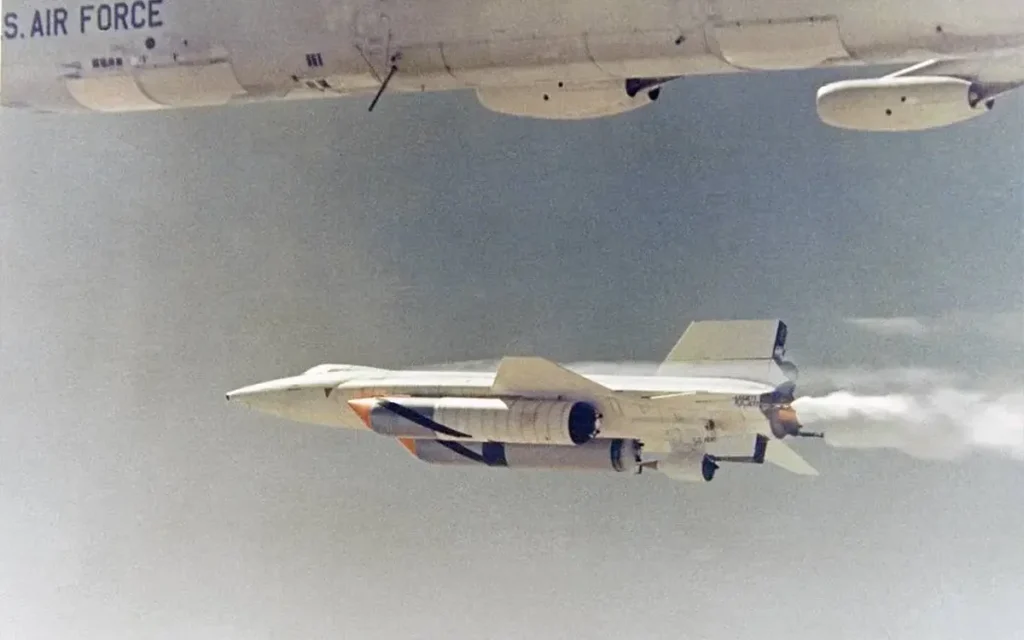 This tour of the incredible X-15 NASA plane after its record-breaking 4,520mph flight shows how much damage was suffered and how it influenced the Space Orbiter