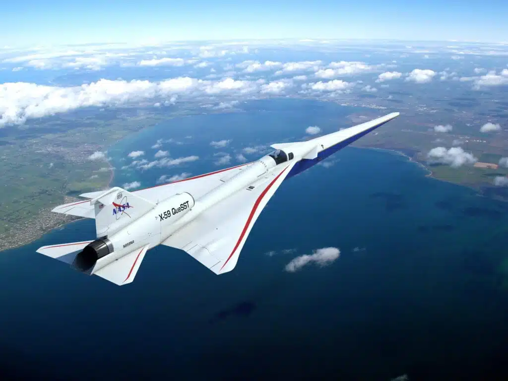 NASA X-59 new concorde