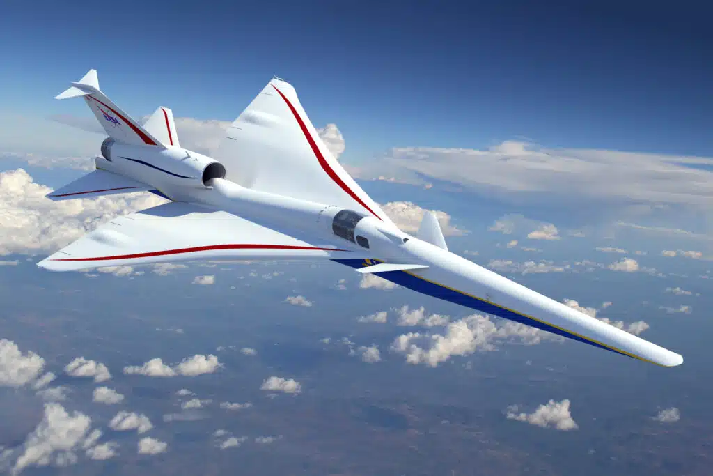 NASA X59 new concorde